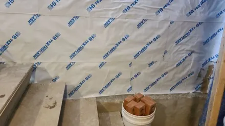 Basement wall rebuild, Chicago — photo 12