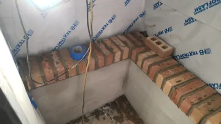 Basement wall rebuild, Chicago — photo 15