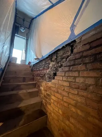 Basement wall rebuild, Chicago — photo 2
