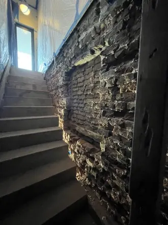 Basement wall rebuild, Chicago — photo 3