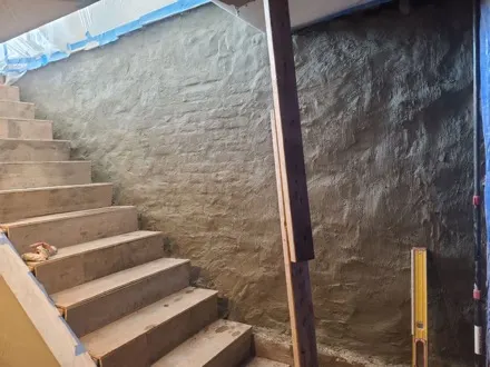 Basement wall rebuild, Chicago — photo 6
