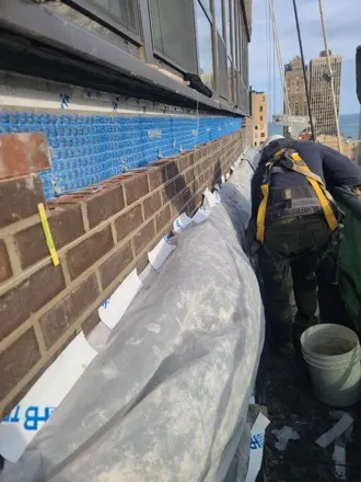 Gold Coast high-rise brick replacement, Chicago — photo 14
