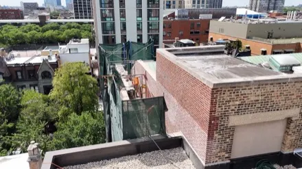 Latin School of Chicago masonry restoration — photo 11