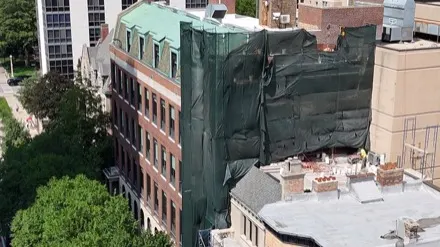Latin School of Chicago masonry restoration — photo 3
