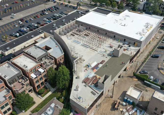 Rebuilding of Existing Masonry Parapet Walls
