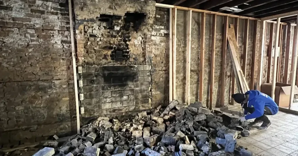 Remove and Rebuilding Existing Fireplace