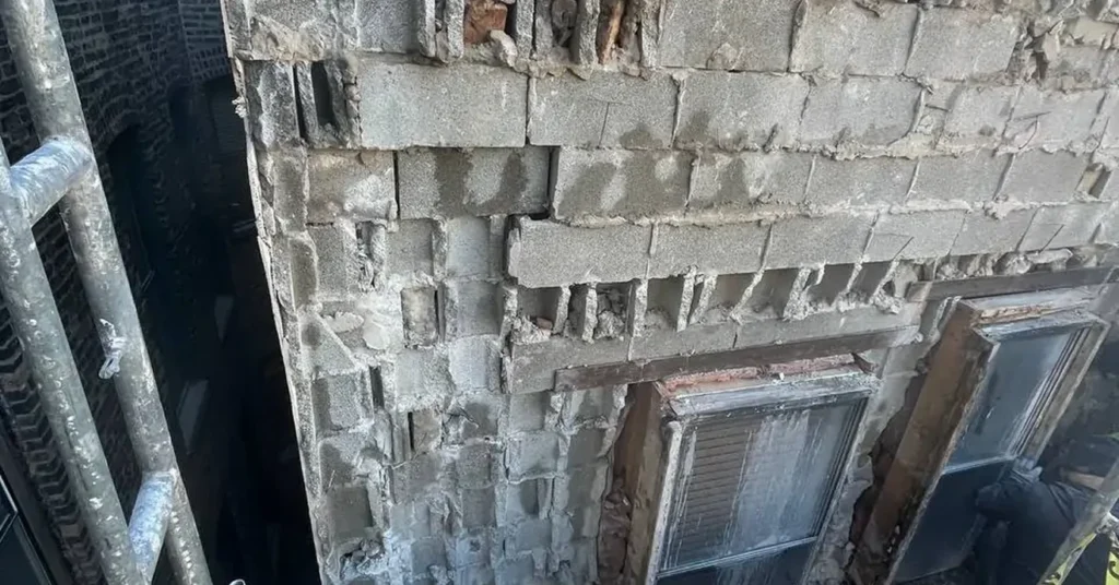 Removing Existing Stucco and Building Existing Masonry Wall With New Design