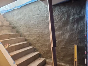 Basement wall rebuild, Chicago — photo 6
