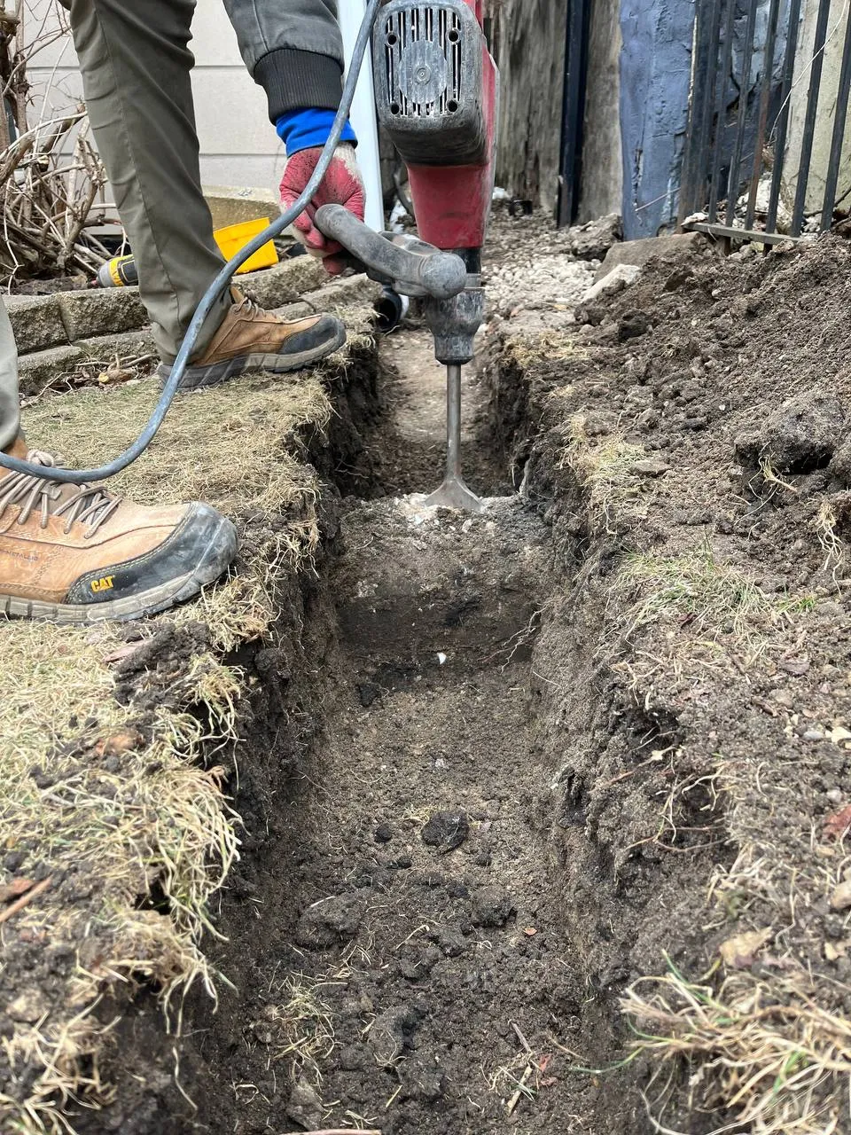Foundation Drain Tile Installation South Loop