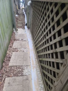 Foundation drain tile installation, South Loop Chicago — photo 10