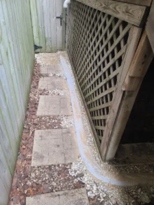 Foundation drain tile installation, South Loop Chicago — photo 14