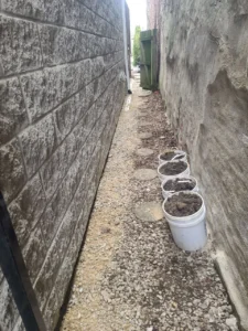 Foundation drain tile installation, South Loop Chicago — photo 15