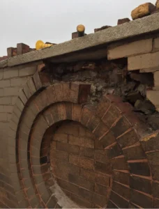 Historic landmark building restoration, 1421 S Milwaukee, Chicago — photo 2