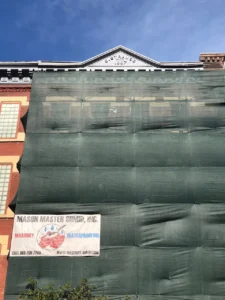 Historic landmark building restoration, 1421 S Milwaukee, Chicago — photo 3