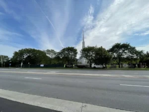 White Temple Glenview perimeter pillar restoration — photo 6