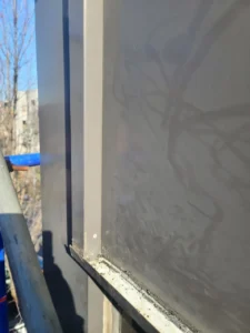Window and door caulking replacement, Wicker Park Chicago