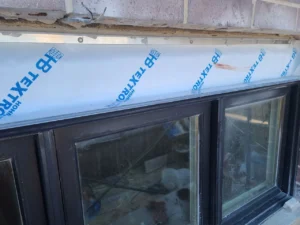 Window flashing installation, South Loop Chicago — photo 9